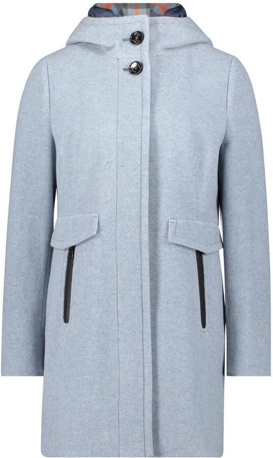 Gil Bret Wollen jas met capuchon en van een wolmix - Foto 3