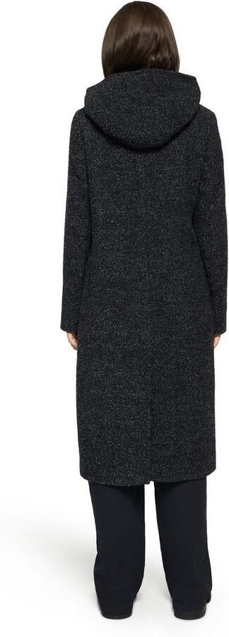 Gil Bret Lange jas met capuchon van katoenmix met wol - Foto 6