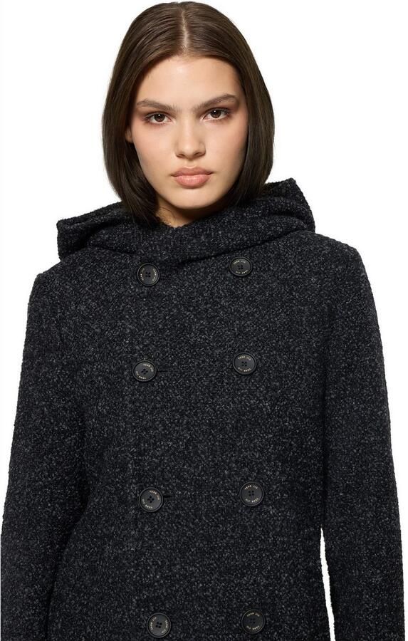 Gil Bret Lange jas met capuchon van katoenmix met wol - Foto 2