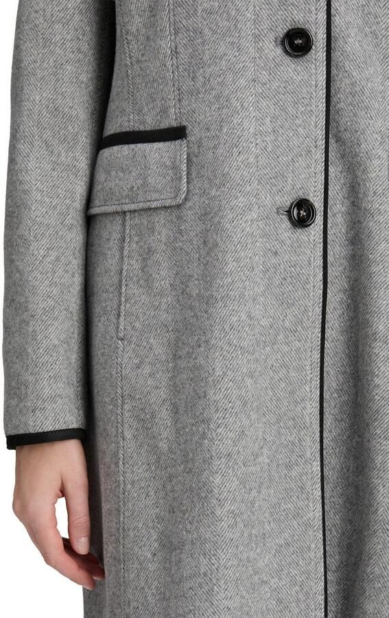 Gil Bret Wollen jas met wol opstaande kraag en knoopsluiting - Foto 2