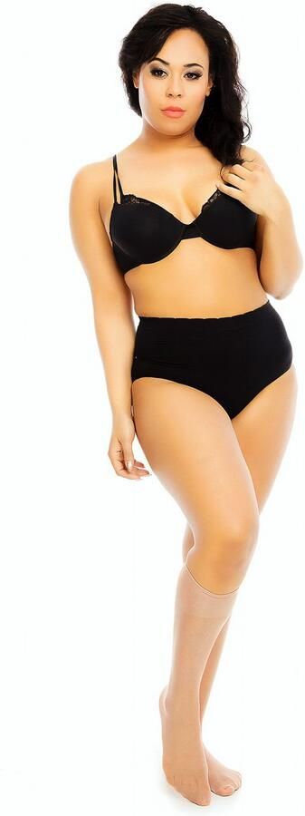 GLAMORY Fijne kousen My Size extra wijd elastisch (set 2 paar) - Foto 3