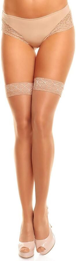 GLAMORY Hold-up kousen Allure tot plus size - Foto 4