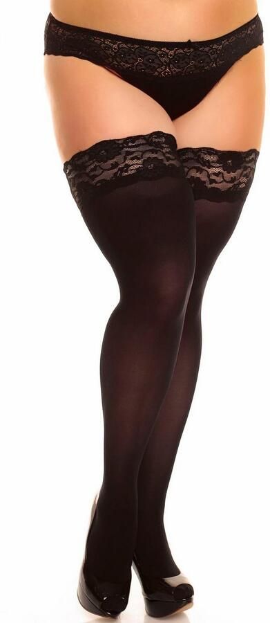 GLAMORY Hold-up kousen Micro Ondoorzichtig kanten rand t m mt. 60-62 (1 paar) - Foto 13