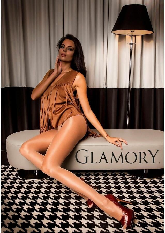 GLAMORY Ouvert maillot Ouvert transparant & glanzend t m mt. 60-62 (1 stuk) - Foto 1