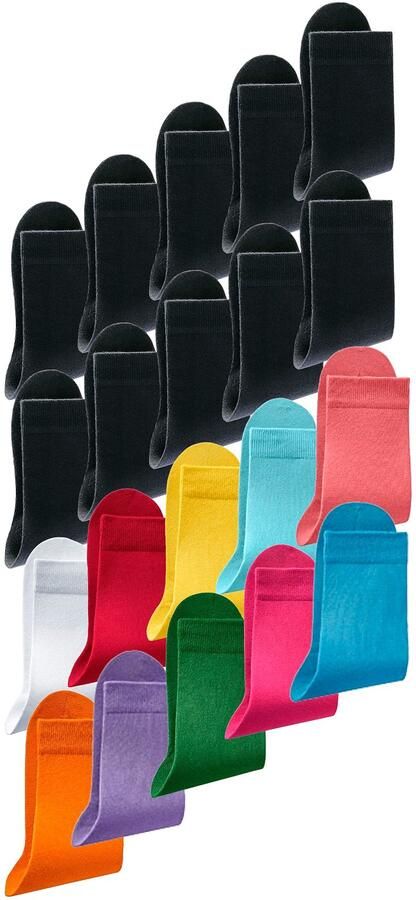 Go in Basic sokken in de grote big-box (box 20 paar) - Foto 4