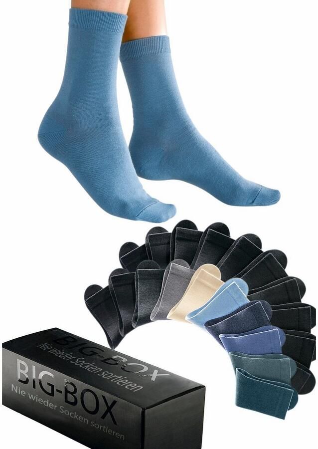 Go in Basic sokken in de grote big-box (box 20 paar) - Foto 2