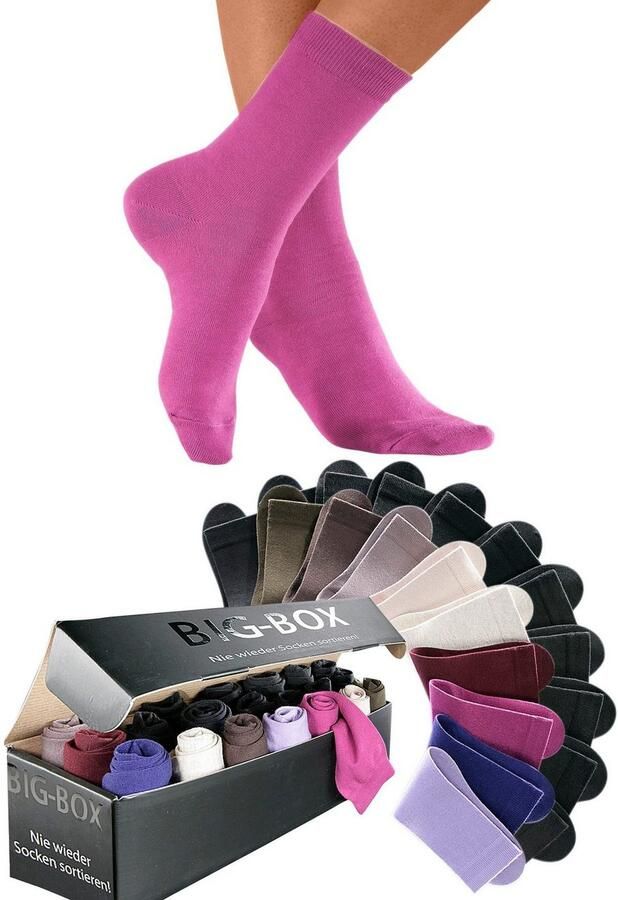 Go in Basic sokken in de grote big-box (box 20 paar) - Foto 5