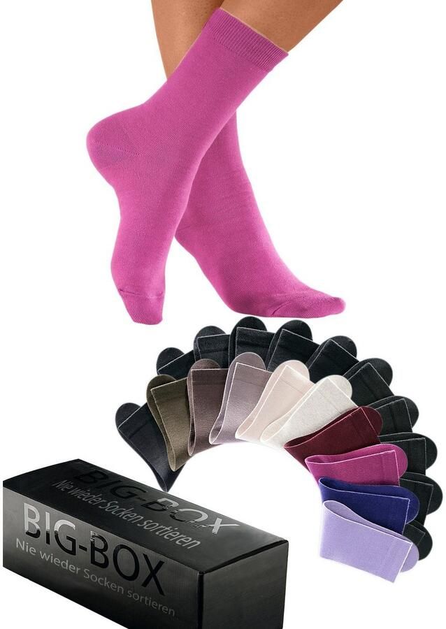 Go in Basic sokken in de grote big-box (box 20 paar) - Foto 3
