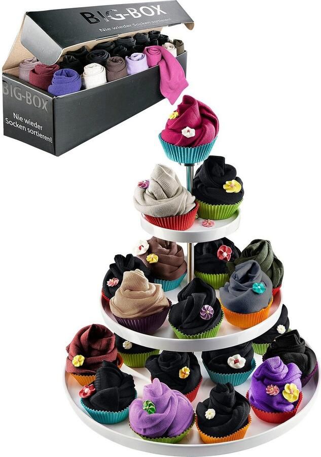 Go in Basic sokken in de grote big-box (box 20 paar) - Foto 4