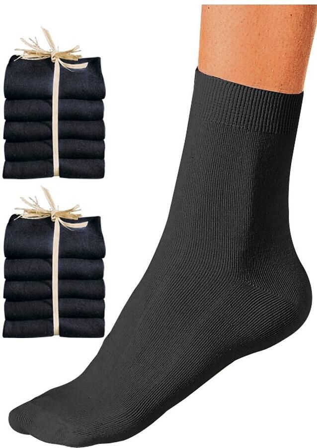 Go in Basic sokken unikleur (set 10 paar) - Foto 2