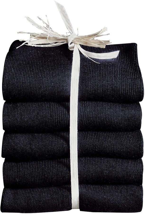 Go in Basic sokken unikleur (set 5 paar)