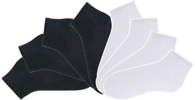 Go in Korte sokken uni in basic kleuren (set 8 paar)