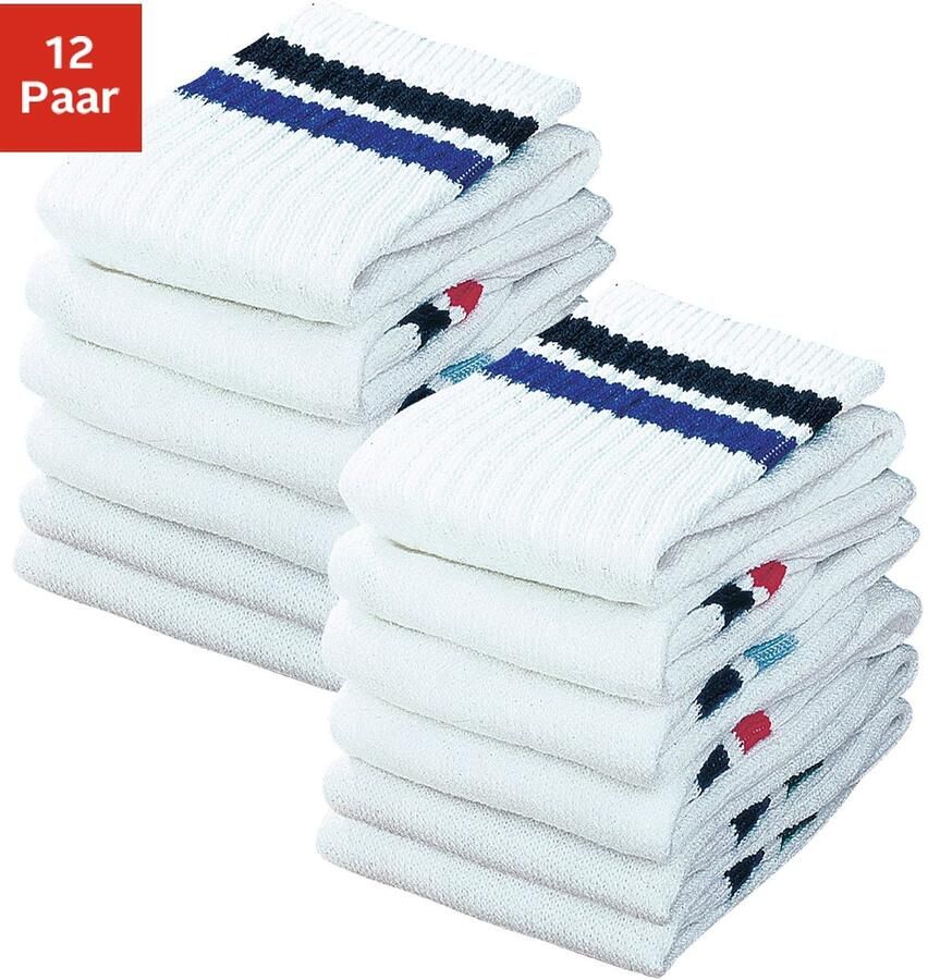 Go in Tennissokken met frotté (set 12 paar) - Foto 2