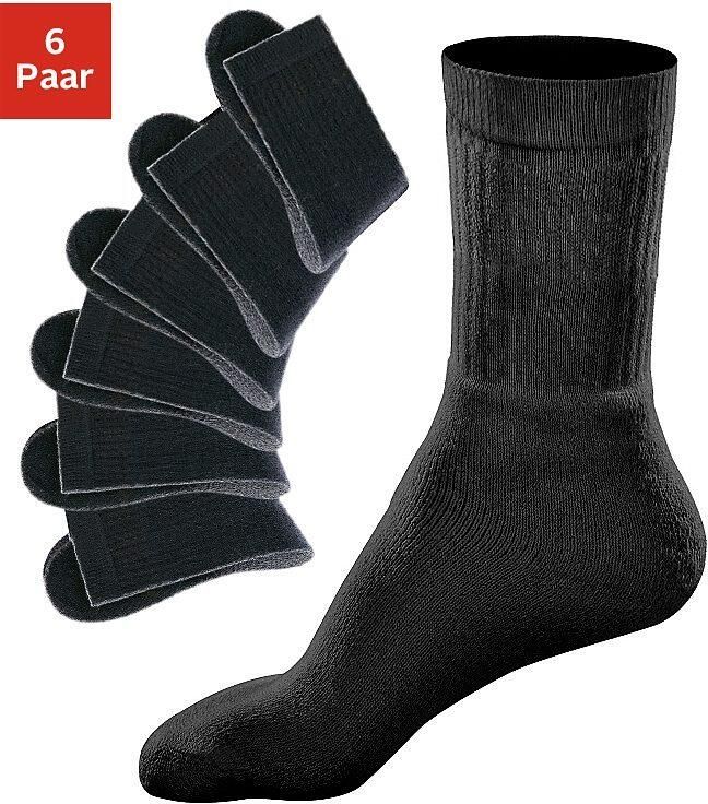 Go in Tennissokken met geribde schacht (set 6 paar) - Foto 2