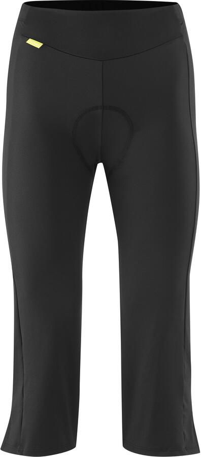 Gonso Fietsbroek Essential Tight 3 4 Flared W Dames fietsbroek met zitkussen racebroek