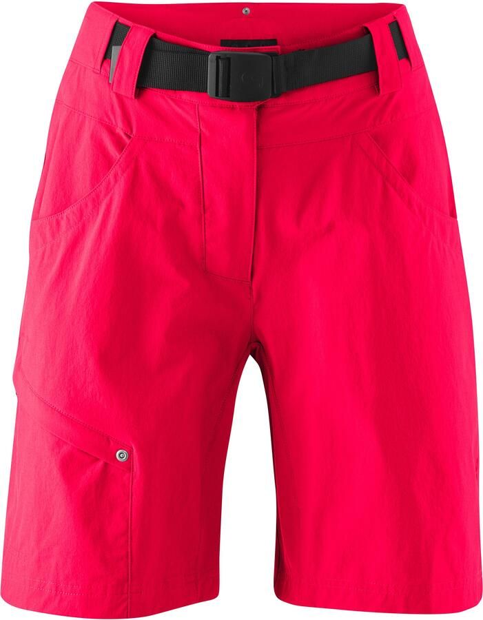 Gonso Fietsbroek Mira Basic korte damesfietsbroek met zitkussen waterafstotend inclusief riem - Foto 2