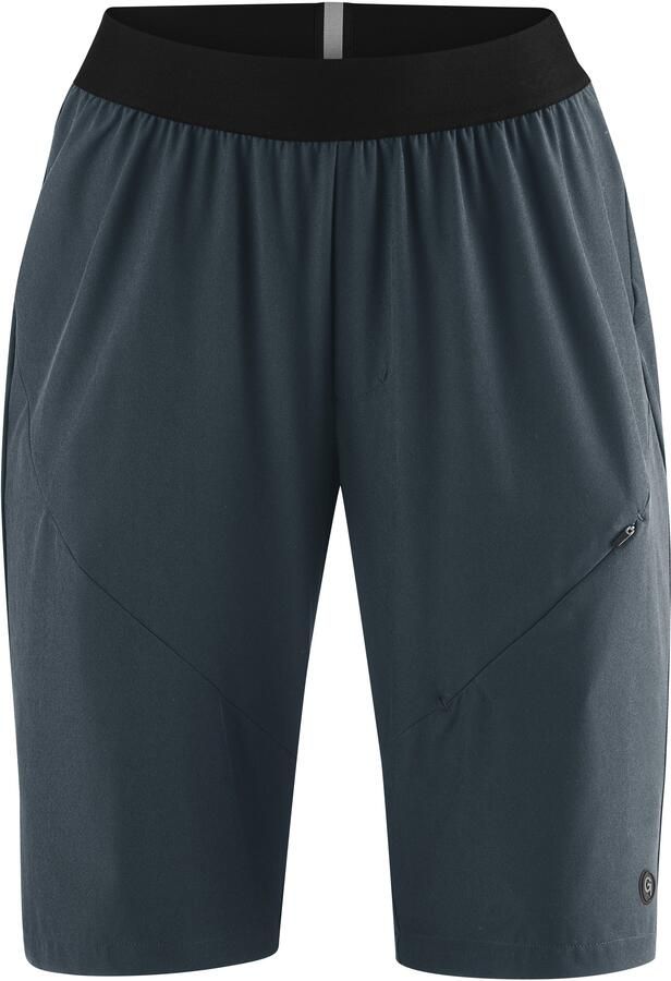 Gonso Fietsbroek SIMPLITA Dames bike-shorts lichte fietspants met elastische band en ritszak - Foto 1