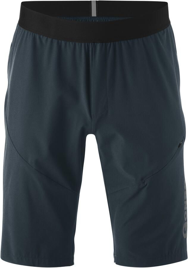 Gonso Fietsbroek SIMPLITO Heren bike-shorts lichte fietspants met elastische band en ritszak - Foto 2