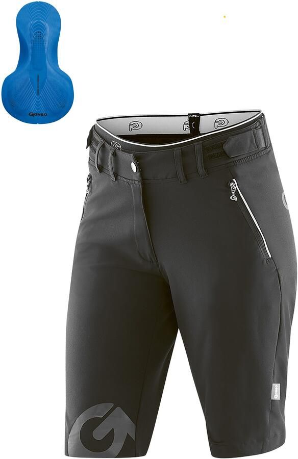 Gonso Fietsbroek Sitivo short W Fietsshort met innovatief zitvlakvullingconcept - Foto 4