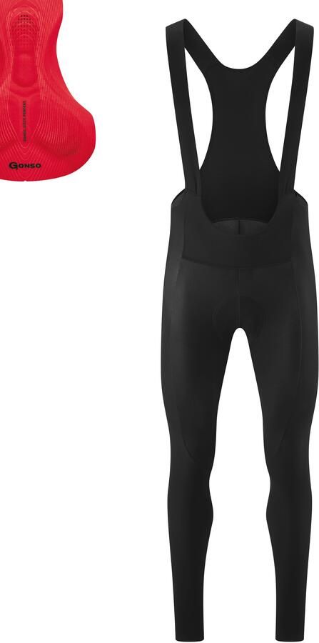 Gonso Fietsbroek Sitivo Ti Bib M Heren fietsbroek innovatieve padding bretel-fietsbroek Tight Fit - Foto 3