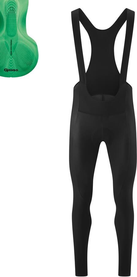 Gonso Fietsbroek Sitivo Ti Bib M Heren fietsbroek innovatieve padding bretel-fietsbroek Tight Fit - Foto 3