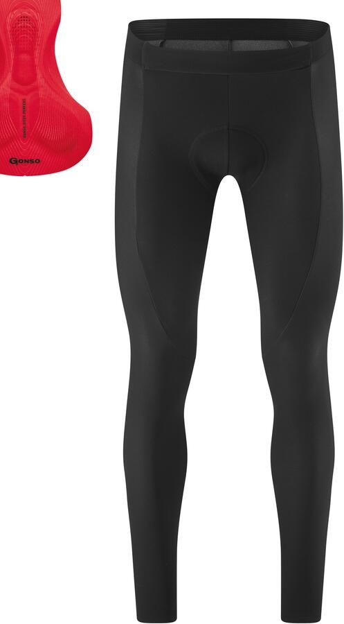 Gonso Fietsbroek Sitivo Tight M Heren fietspants met innovatief zitkussen fietspants tight fit - Foto 3