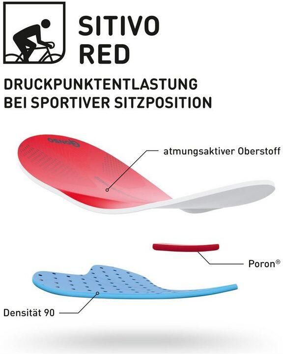 Gonso Fietsbroek SITIVO W 0 Dames fietsbroek met innovatief zitkussenconcept - Foto 6