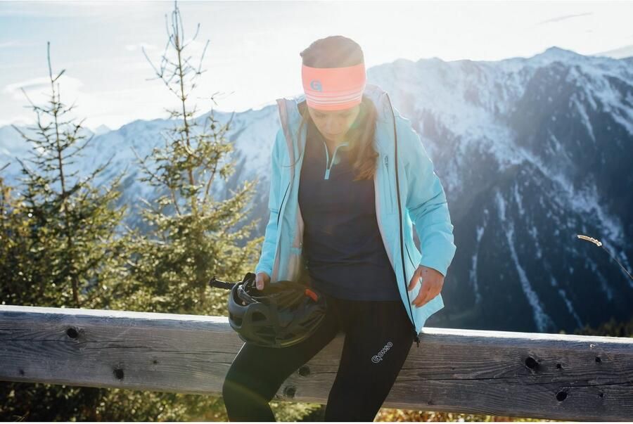 Gonso Fietsbroek Tartu 2 lange dames softshell fietsbroek met zitkussen - Foto 3