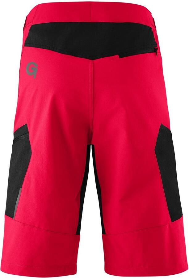 Gonso Fietsbroekje CASINA Dames fiets-short fietspants zitkussen en zakken flexibele taille - Foto 3