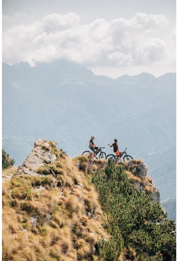 Gonso Fietsbroekje LOMASO Heren fiets-short MTB fietspants met zitkussen flexibele taille