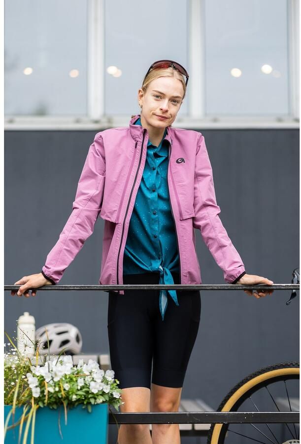 Gonso Fietsjack LANZADA Dames 2-in-1 jas winddichte fietsjas met achterzak windjack - Foto 2