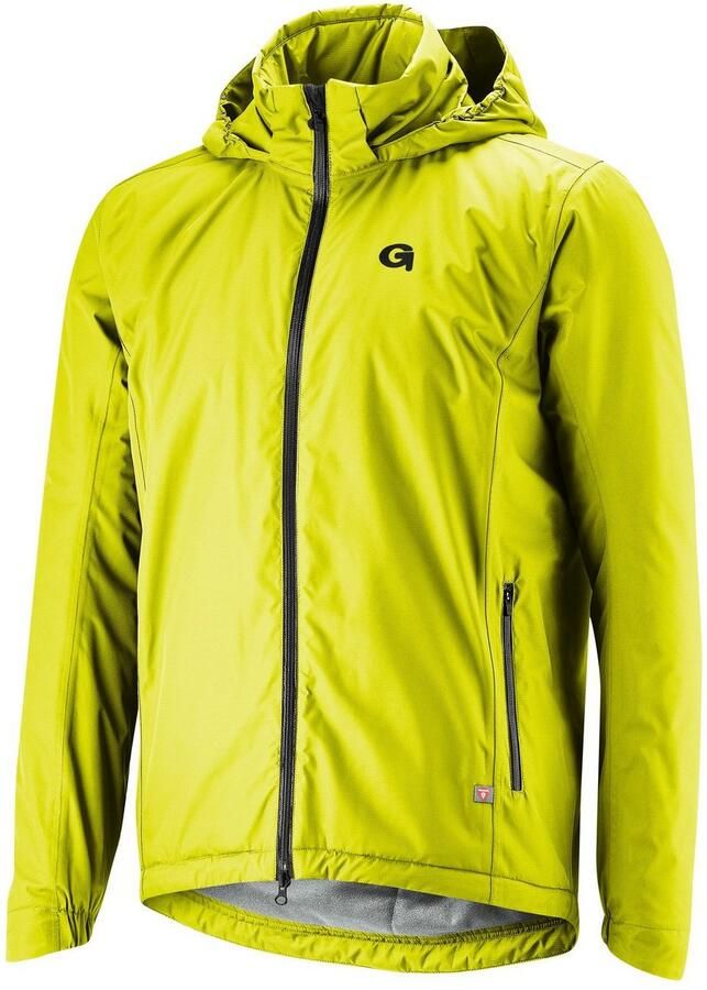 Gonso Fietsjack Save Jacket Therm M Herenregenjack wind- en waterdicht fietsjack met capuchon