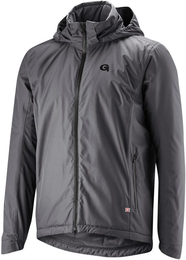 Gonso Fietsjack Save Jacket Therm M Herenregenjack wind- en waterdicht fietsjack met capuchon