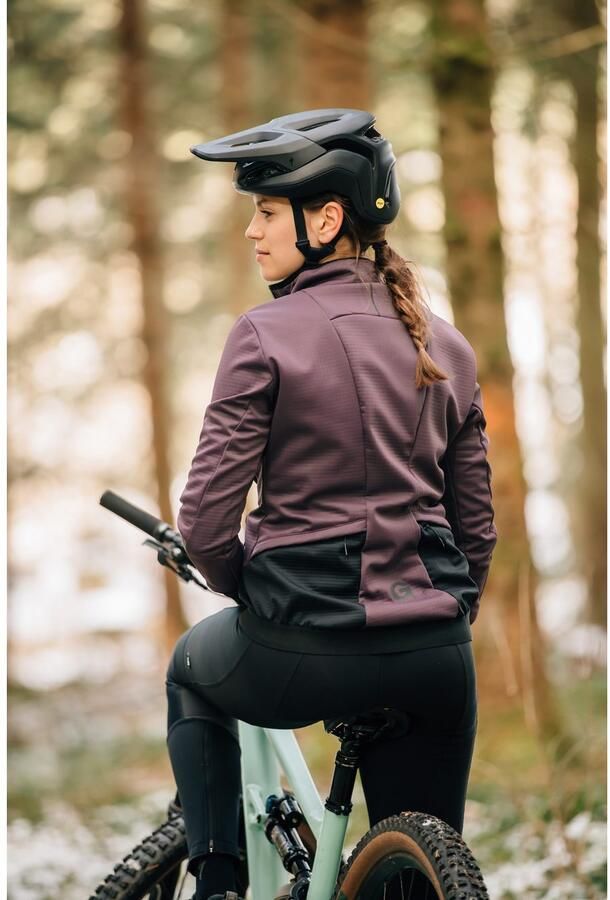 Gonso Fietsjack Trail Jacket Softshell W Waterafstotende duurzame en ademende fietsjas - Foto 3