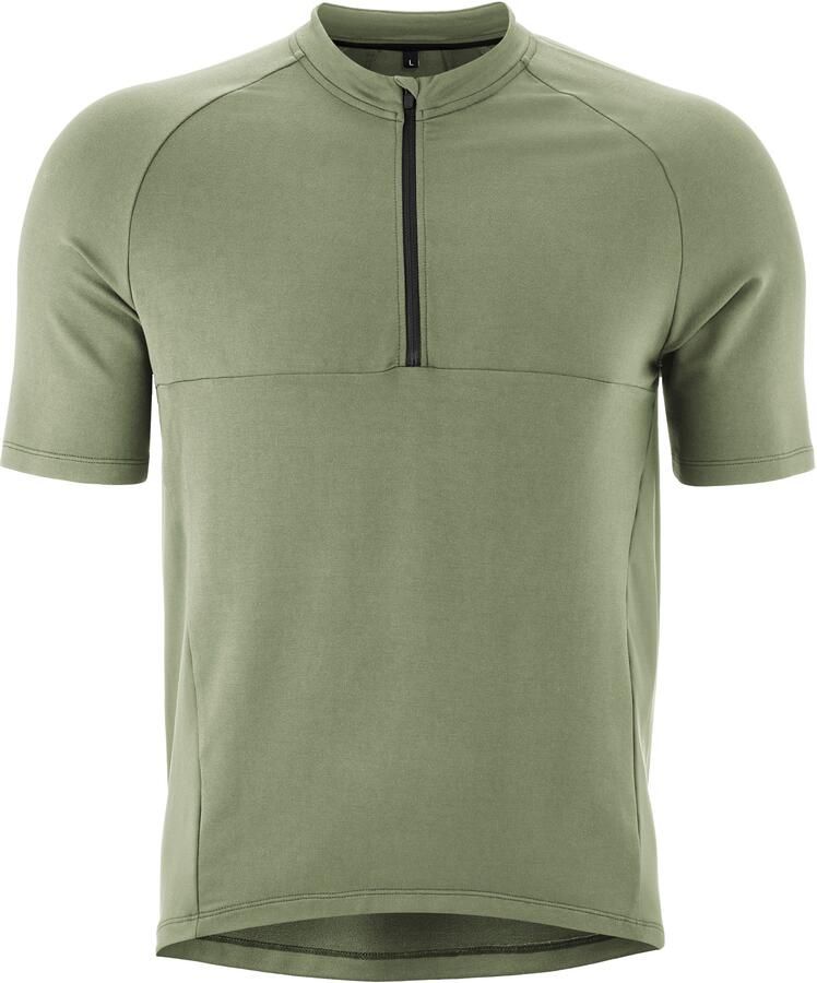 Gonso Fietsshirt Adventure Jersey Nature M Heren fiets trui korte mouwen slim fit