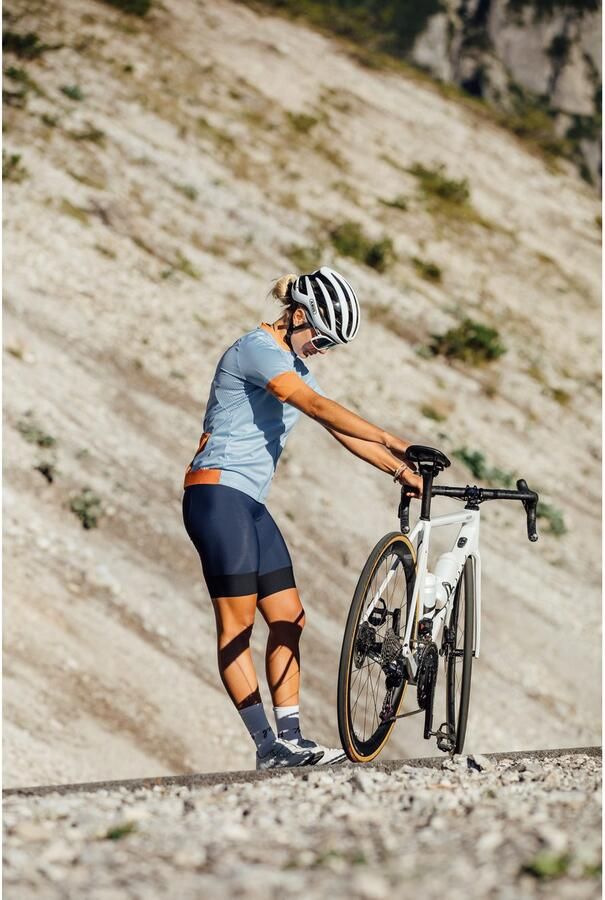 Gonso Fietsbroek SQlab GO W Dames fietsbroek met zitkussen korte moderne fietsbroek Tight Fit