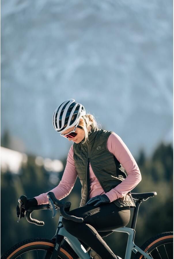 Gonso Fietsshirt CISTINA Dames fiets-trui met lange mouwen midlayer trui