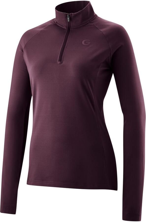 Gonso Fietsshirt Essential Jersey Longsleeve W Dames fiets-trui met lange mouwen midlayer trui