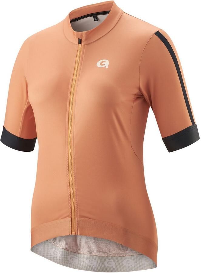 Gonso Fietsshirt PIANA Dames fiets shirt met korte mouwen ademend fietstricot met achterzak
