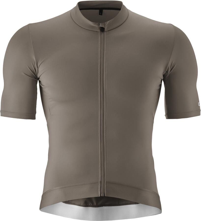 Gonso Fietsshirt Road Jersey M Heren fiets trui korte mouwen full-zip trui rugzak slim fit