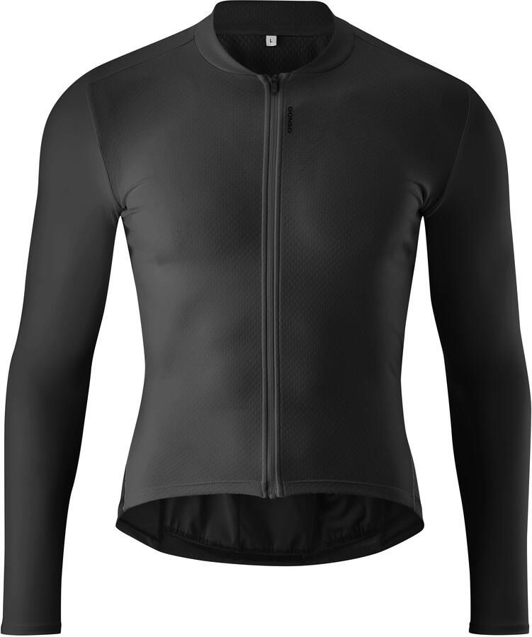 Gonso Fietsshirt SITIVO Jersey Longsleeve M Heren fiets trui lange mouwen full-zip trui tight fit