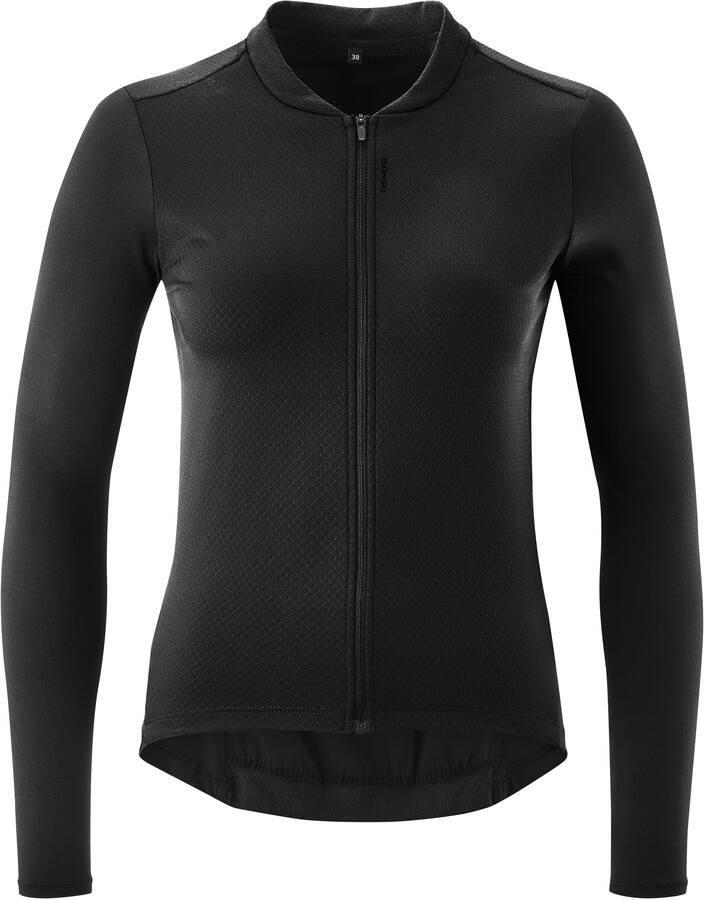 Gonso Fietsshirt SITIVO Jersey Longsleeve W Dames fietsjersey lange mouwen full-zip jersey strakke pasvorm