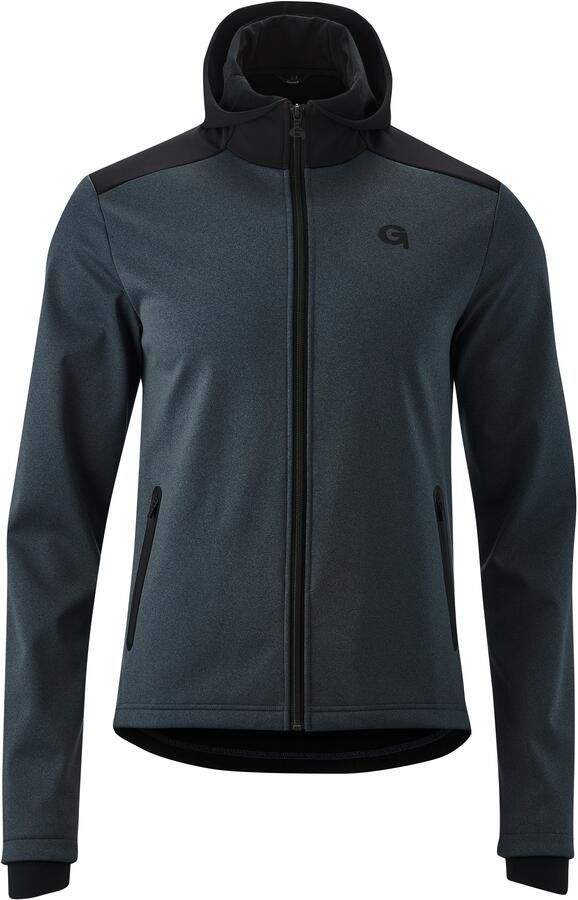 Gonso Fietsshirt TRAVO Heren softshell-hoodie windjack winddicht en ademend - Foto 3