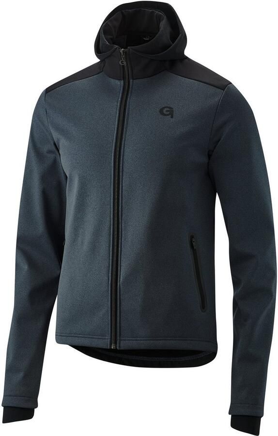 Gonso Fietsshirt TRAVO Heren softshell-hoodie windjack winddicht en ademend - Foto 2