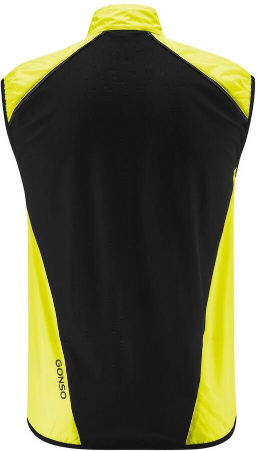 Gonso Functionele bodywarmer Neon Vest Unisex vest ademend en winddicht fietsvest om over te trekken