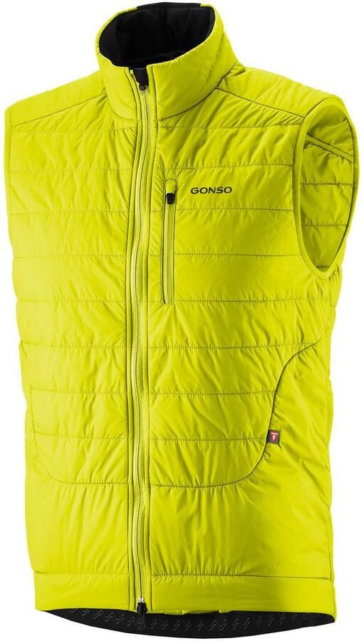Gonso Functionele bodywarmer Trail Vest Primaloft M gewatteerd ademend heren vest hoge warmte-isolatie