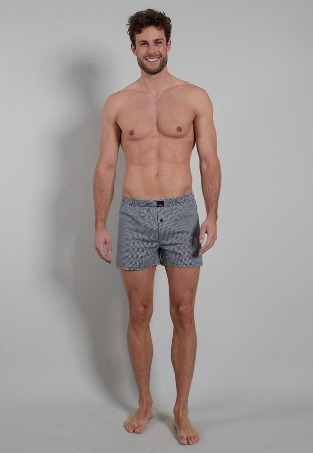 GÖTZBURG Boxershort Brooklyn met patroon zacht katoen elastisch vochtregulerend (Set van 2) - Foto 3