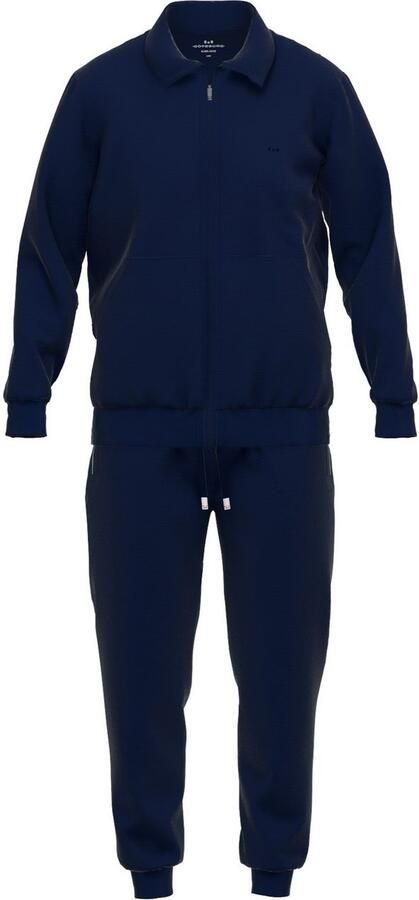 GÖTZBURG Loungepak Boston zijdelingse steekzakken bovenstuk met ritssluiting katoenmix (2-delig) - Foto 4