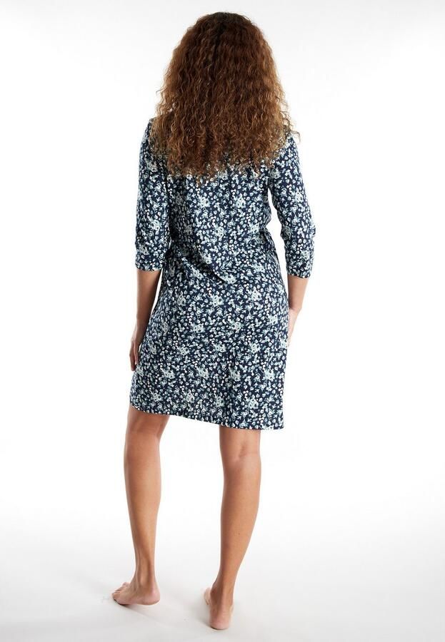 GÖTZBURG Nachthemd Katerini Ronde halslijn 3 4-mouw katoen elastisch - Foto 2