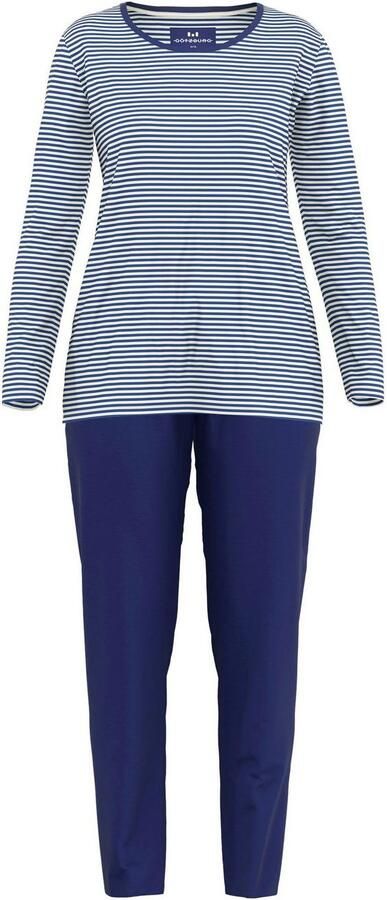 GÖTZBURG Pyjama Alexandrië Lange mouw ronde hals lange broek katoen comfortabel (2-delig) - Foto 4